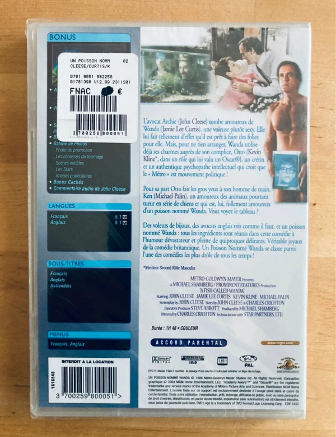 DVD A Fish Called Wanda. – photo 2